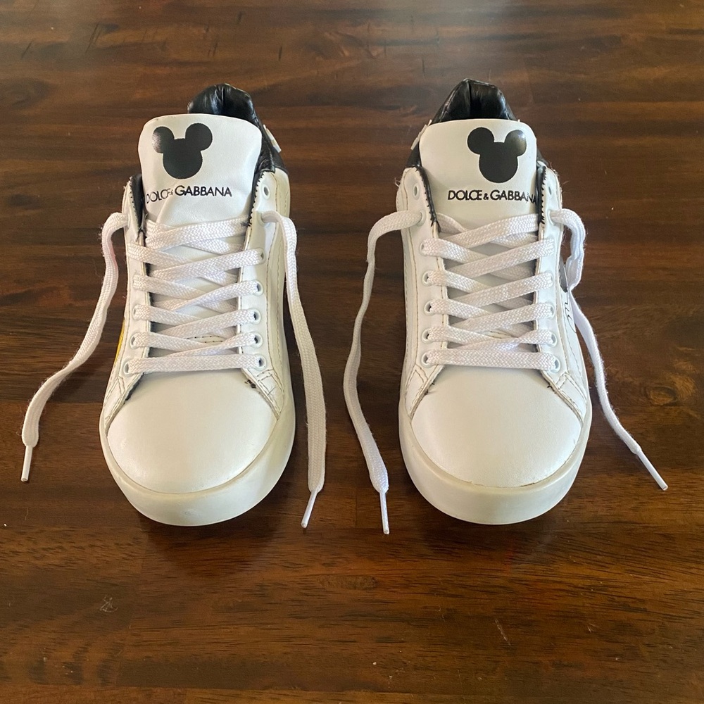 Dolce Gabbana Mickey Mouse Sneakers - Picture 3 of 14